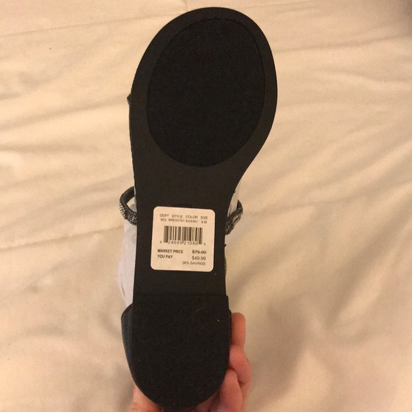 NWT Rhinestone gladiator sandals - Picture 3 of 6